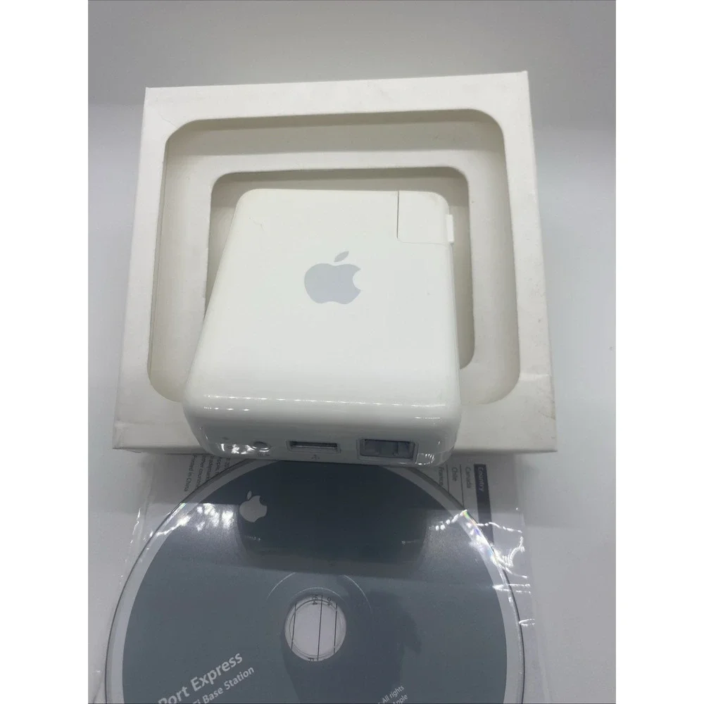 Apple AirPort Express A1264 Wi-Fi Base Station 802.11n Router 3.5mm USB Ethernet